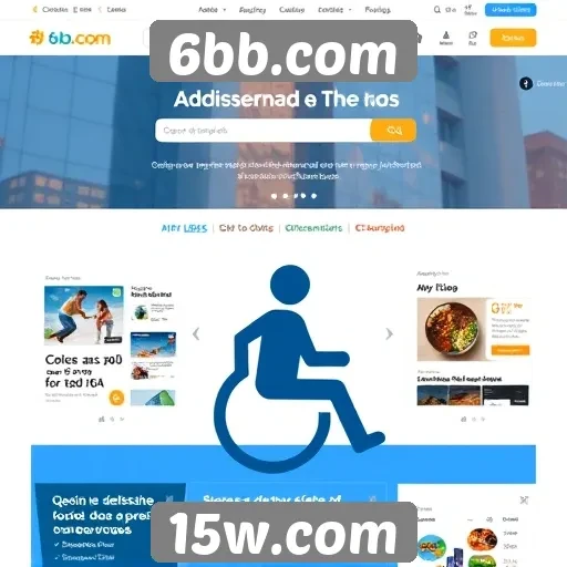 Novas funcionalidades do site 6bb com foco em acessibilidade