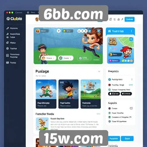 Análise da interface do usuário em 6bb.com